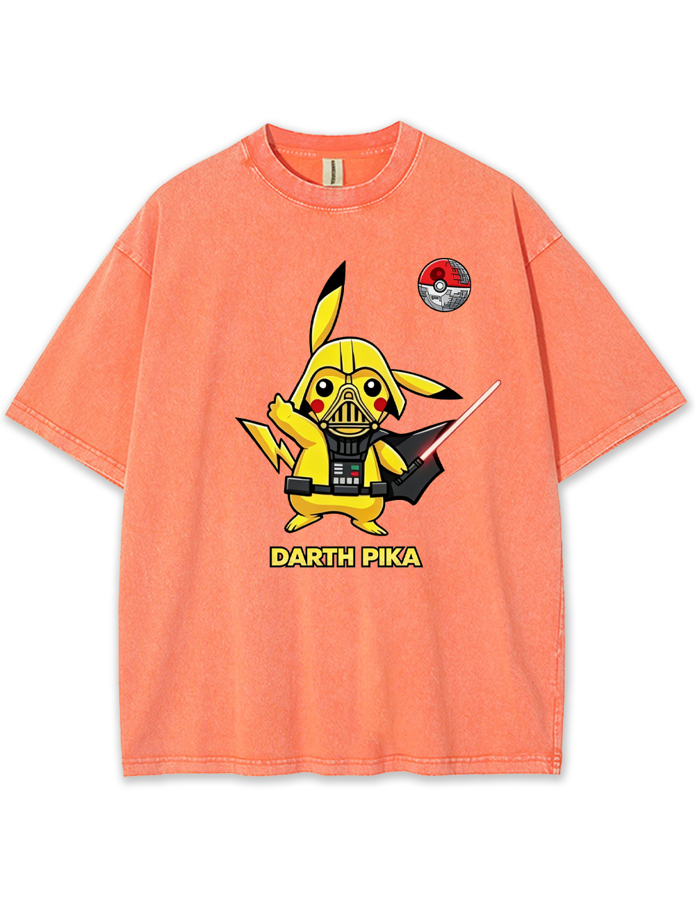Darth Pika Star Wars Cartoon Tee | Pokemon Anime