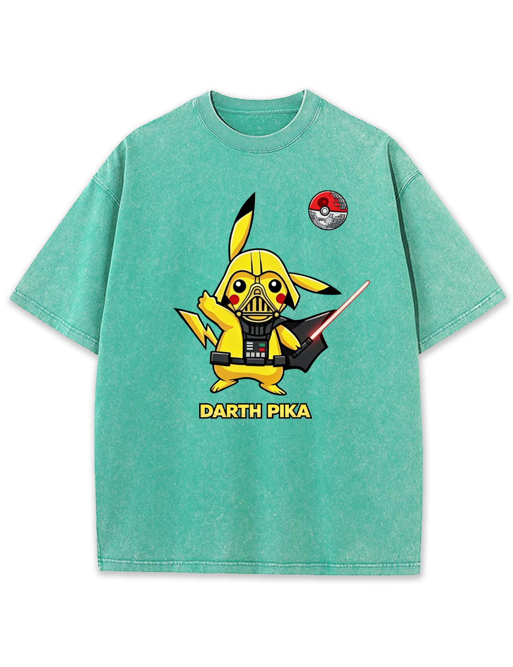 Darth Pika Star Wars Cartoon Tee | Pokemon Anime