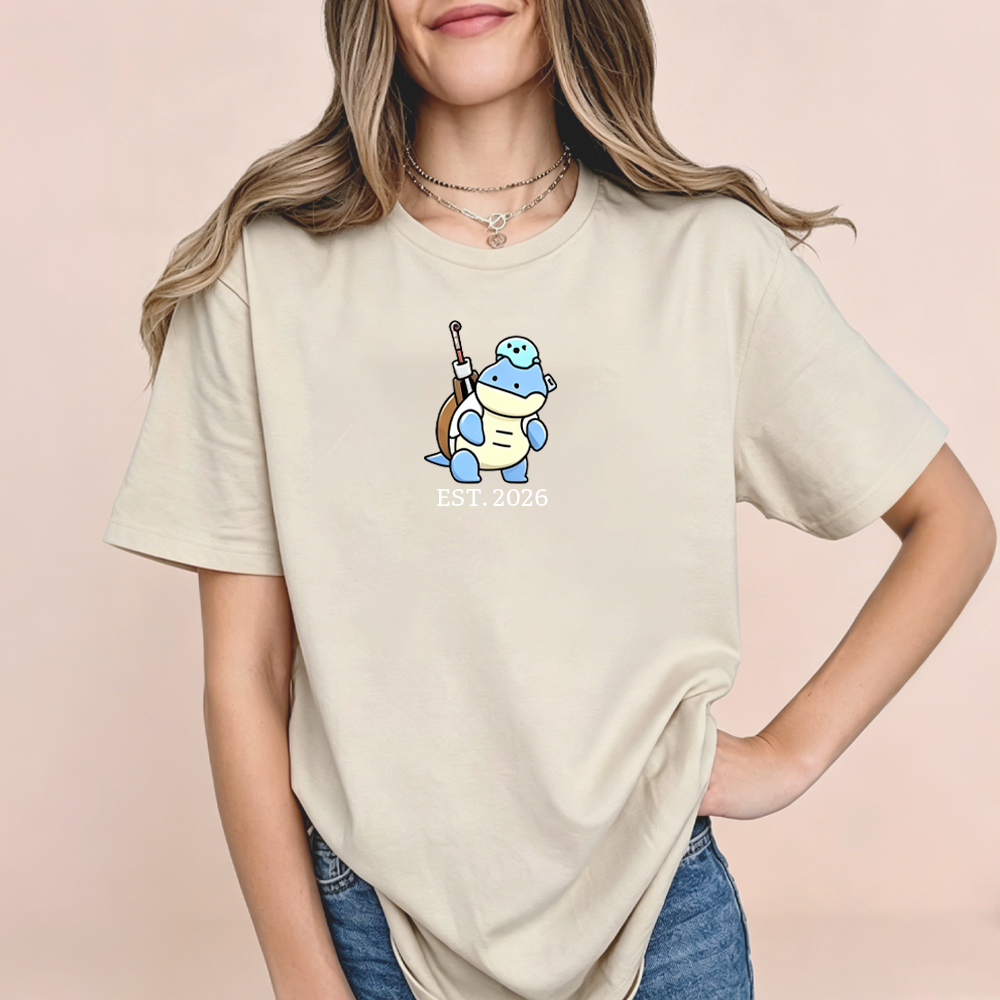 Cute Parent & Kid Blastoise Vintage Washed T-Shirt