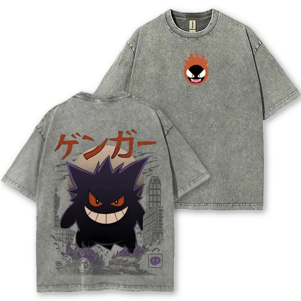 Oversized Pokemon Anime Vintage Tee | Pokemon