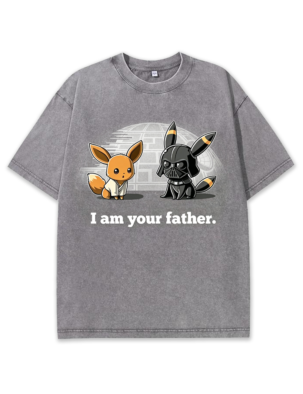 Star Wars Eevee Duo Cartoon Tee | Pokemon Anime