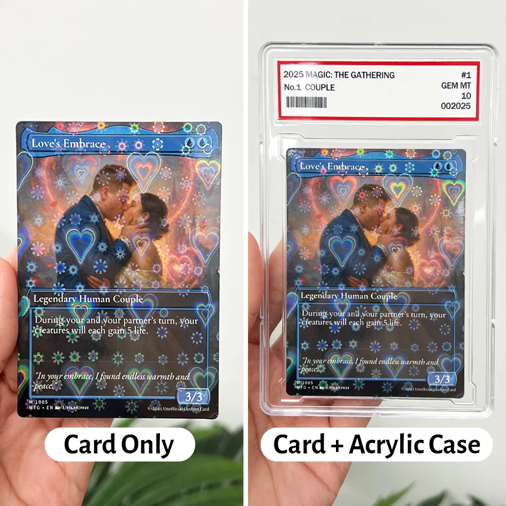 🤩Custom Magic-Style MTG Couple Art Card