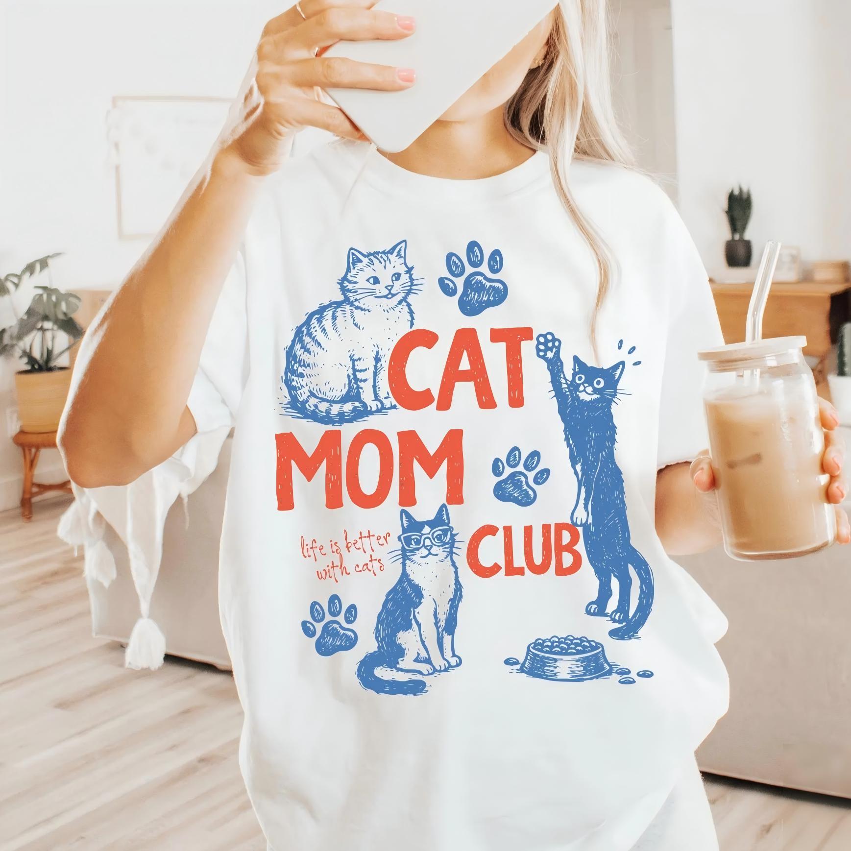 Cat Mom Club Comfort Colors