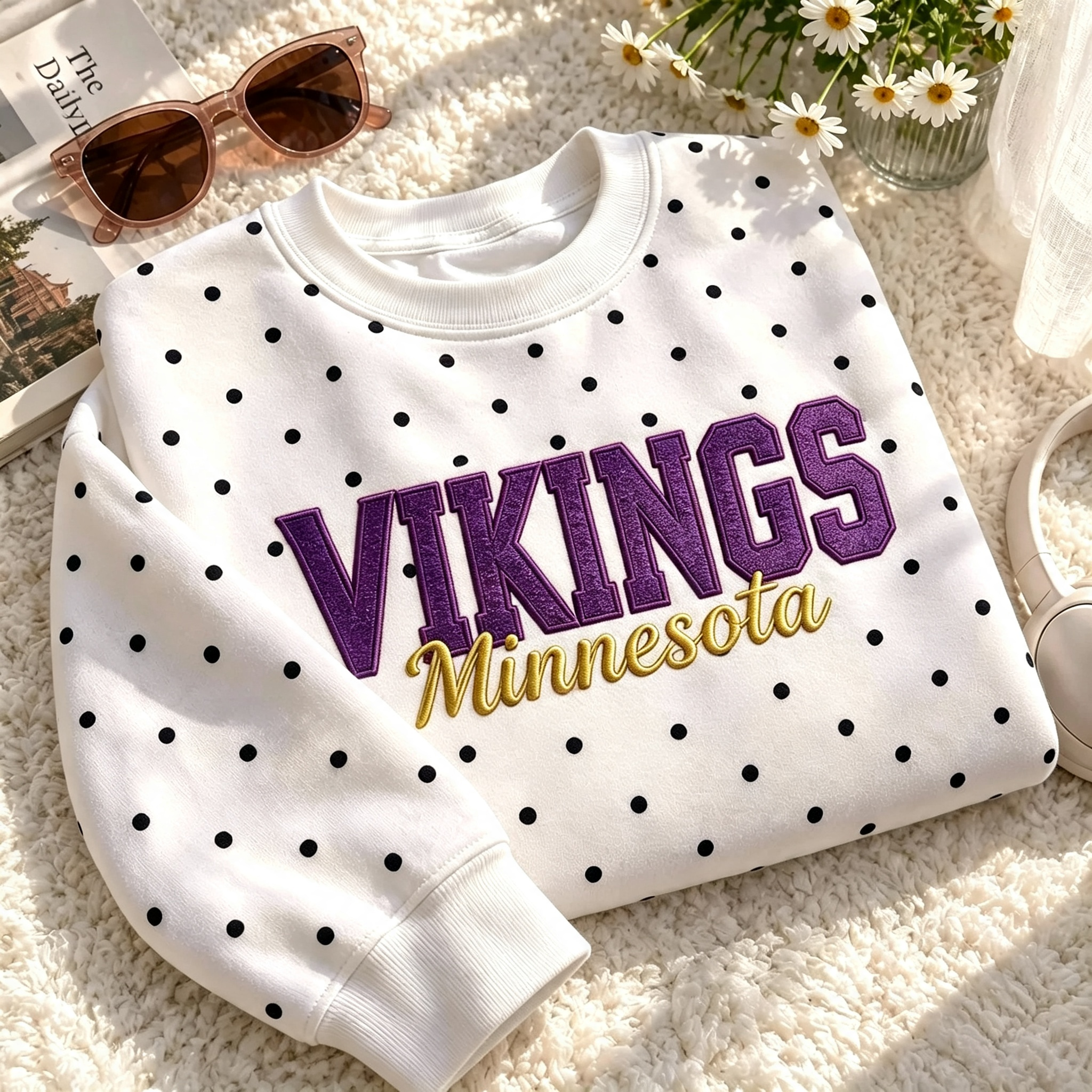 Custom Glitter Applique Team Sweatshirt