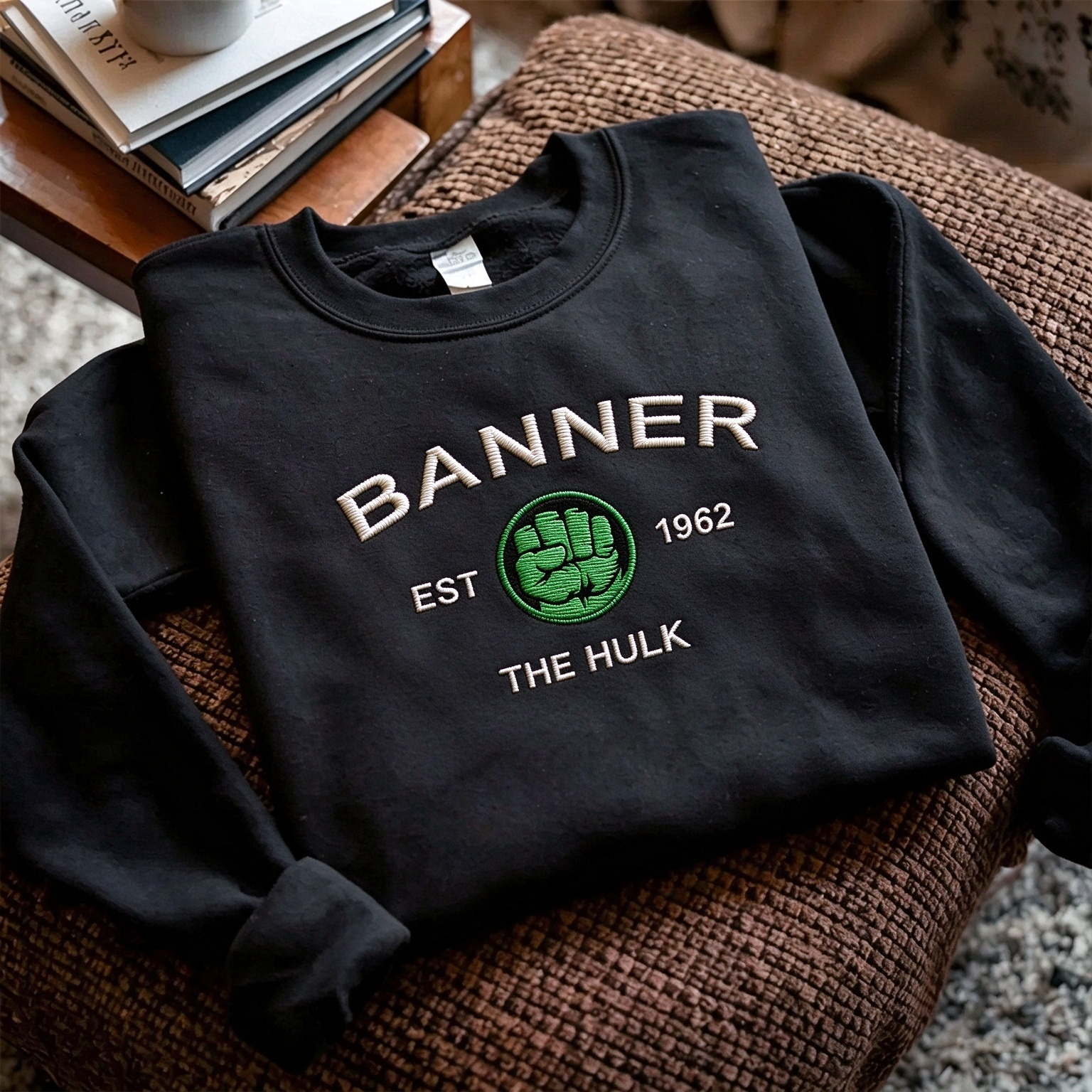 Custom Marvel Inspired Name Sweatshirt