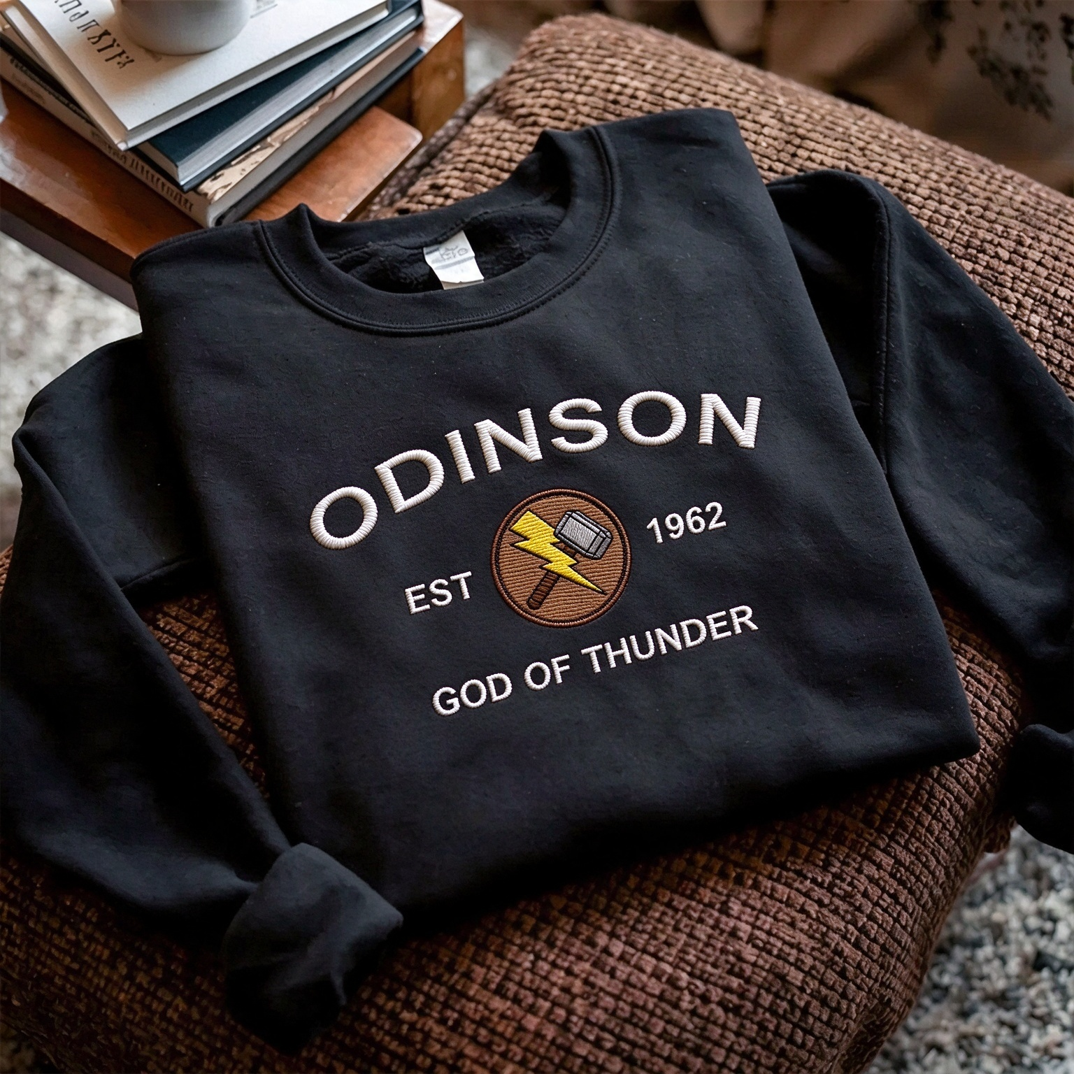 Custom Marvel Inspired Name Sweatshirt