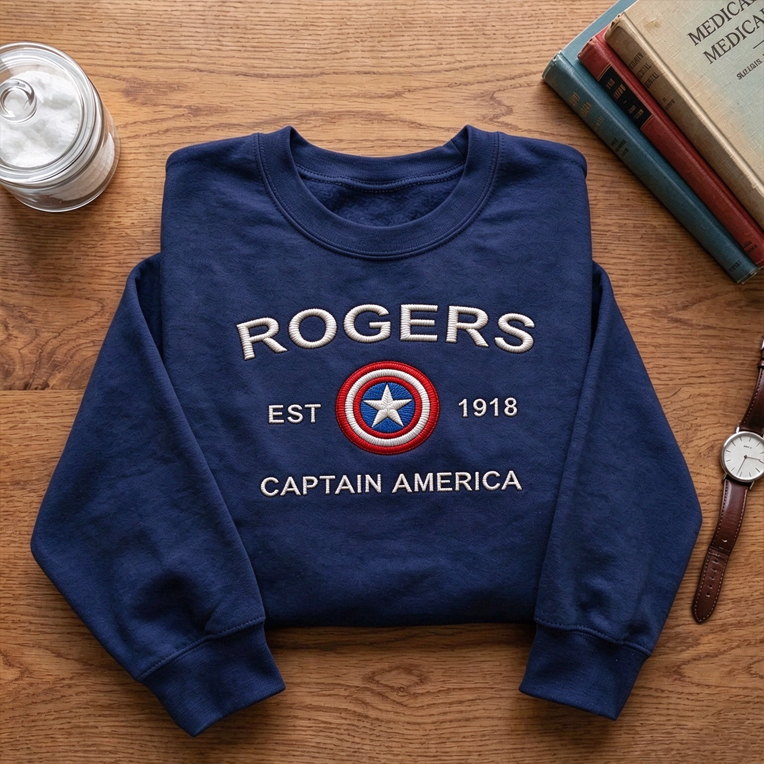 Custom Marvel Inspired Name Sweatshirt