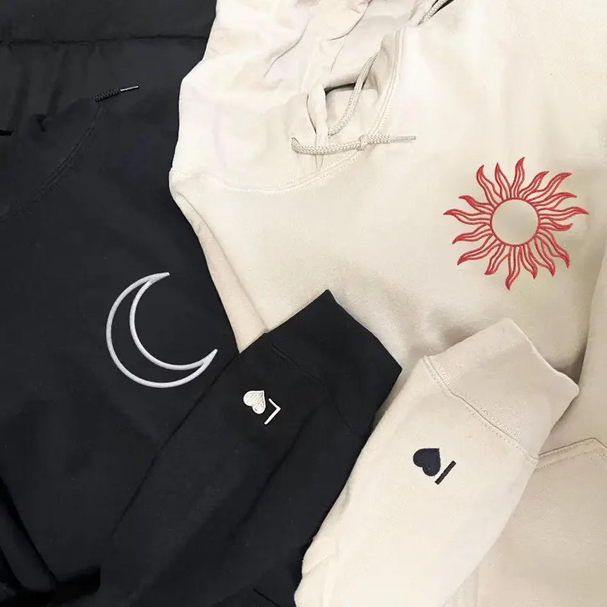 Custom  Sun and Moon V3 Sweatshirt-Gift For Custom