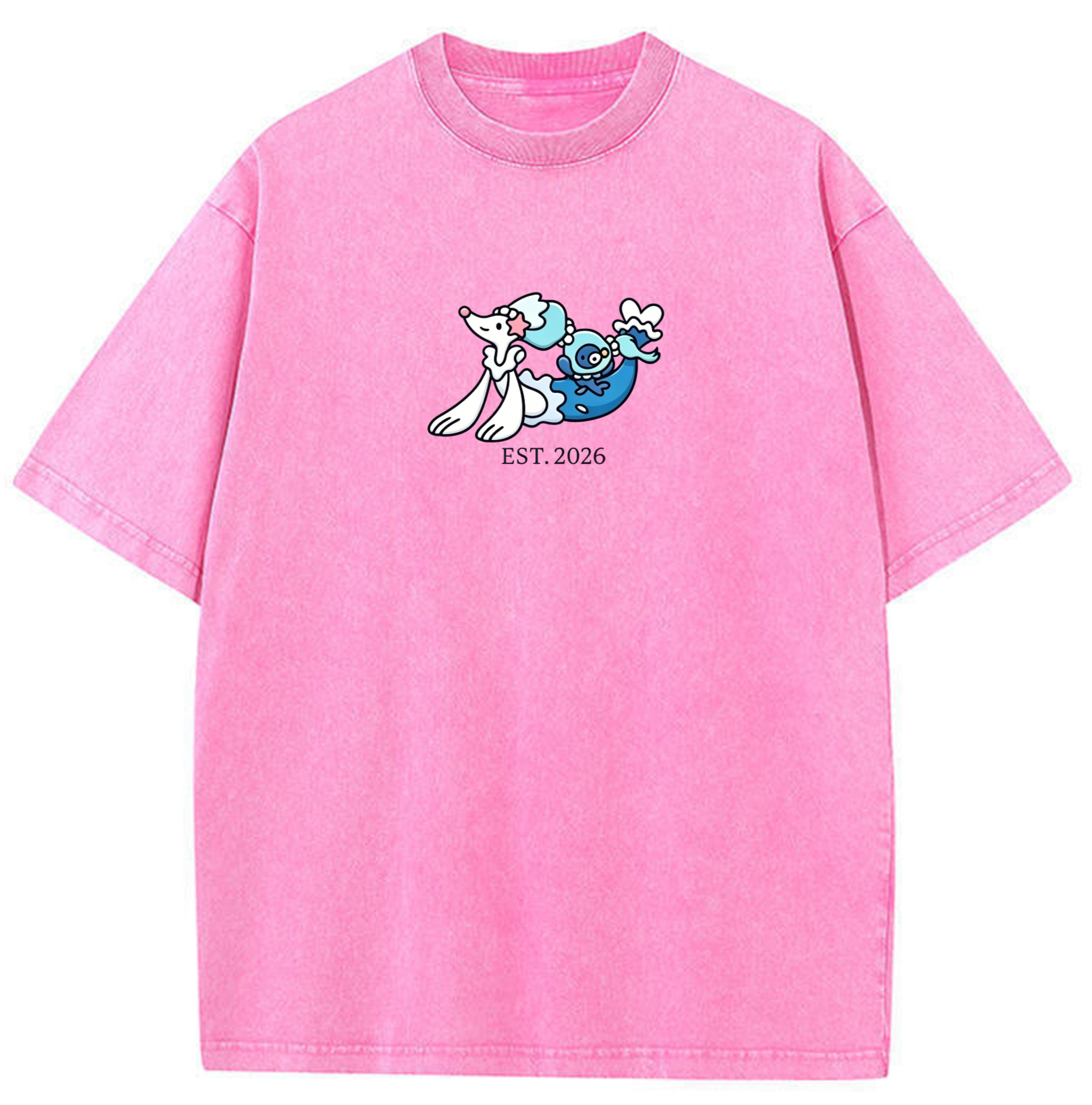 Cute Parent & Kid Primarina Vintage Washed T-Shirt