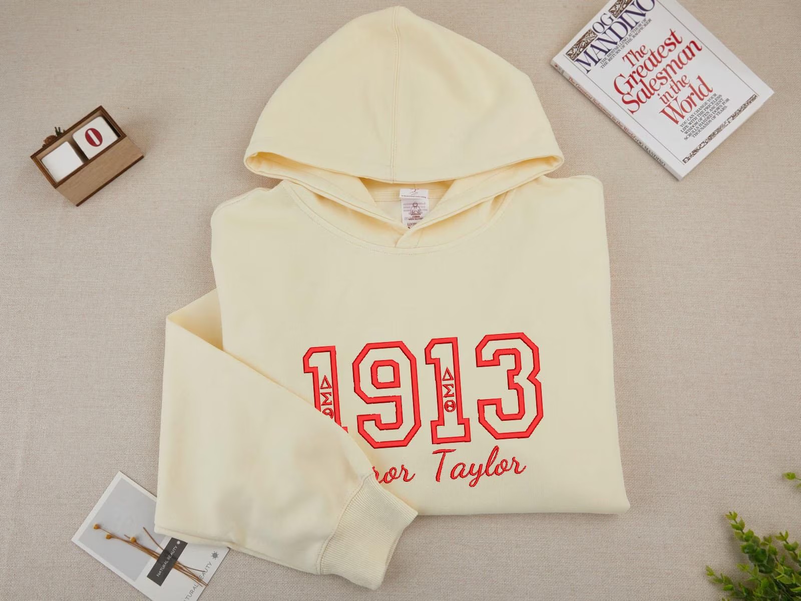 DELTA 1913 embroidered sweatshirt for mom-Gift For Custom