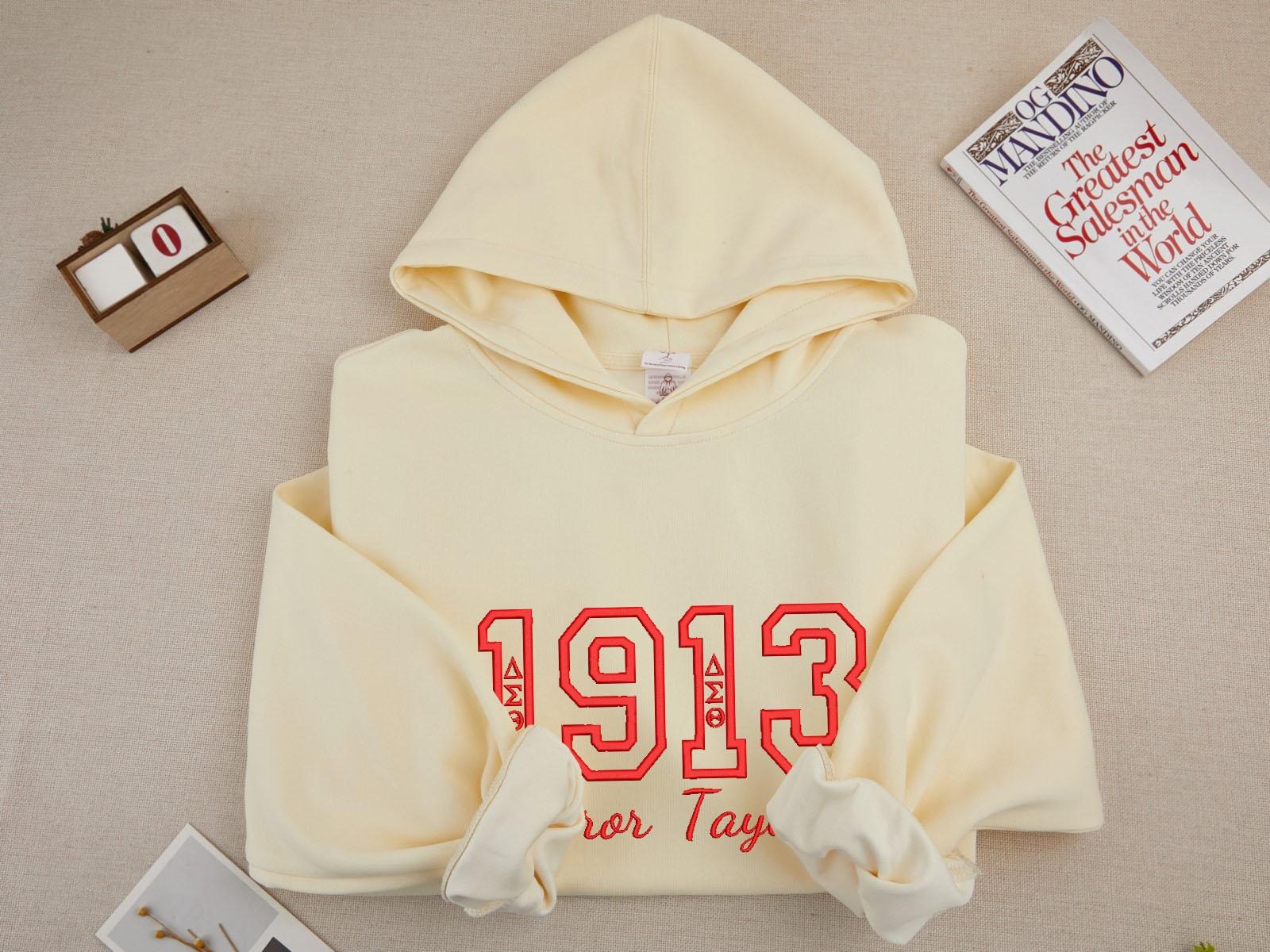 DELTA 1913 embroidered sweatshirt for mom-Gift For Custom