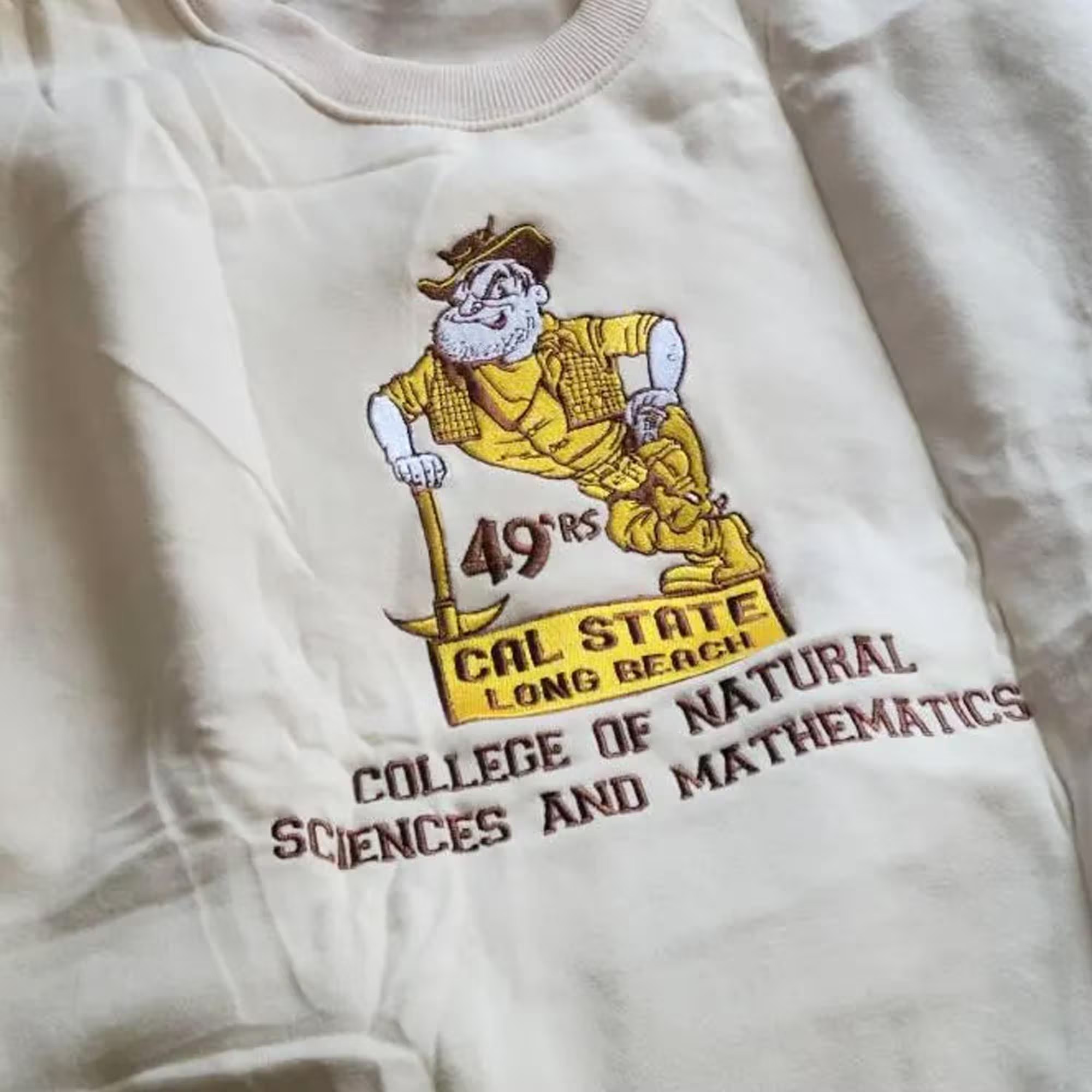 Embroidered Custom College Sweatshirt-Gift For Custom