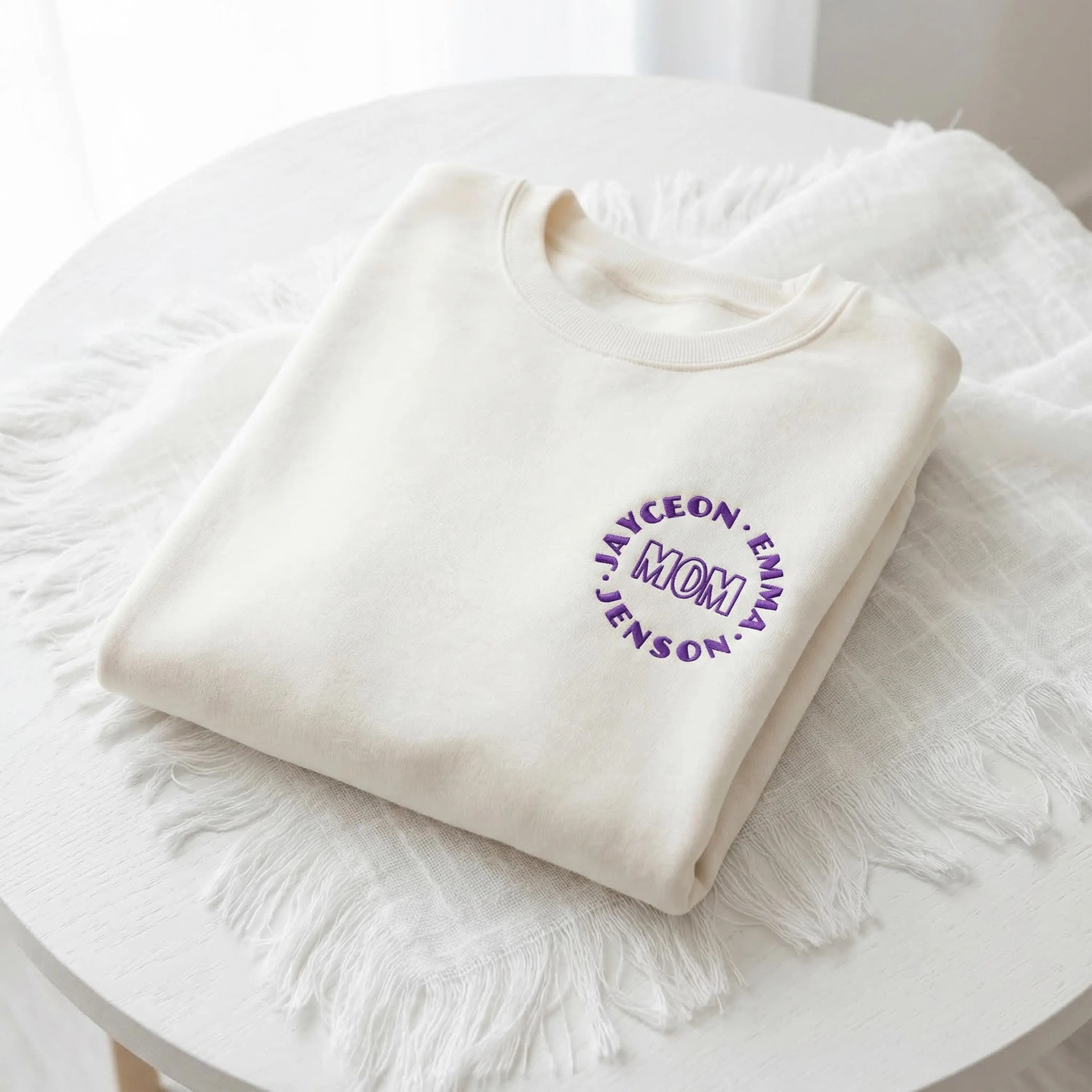 Custom Kids Names around Mom Jumper