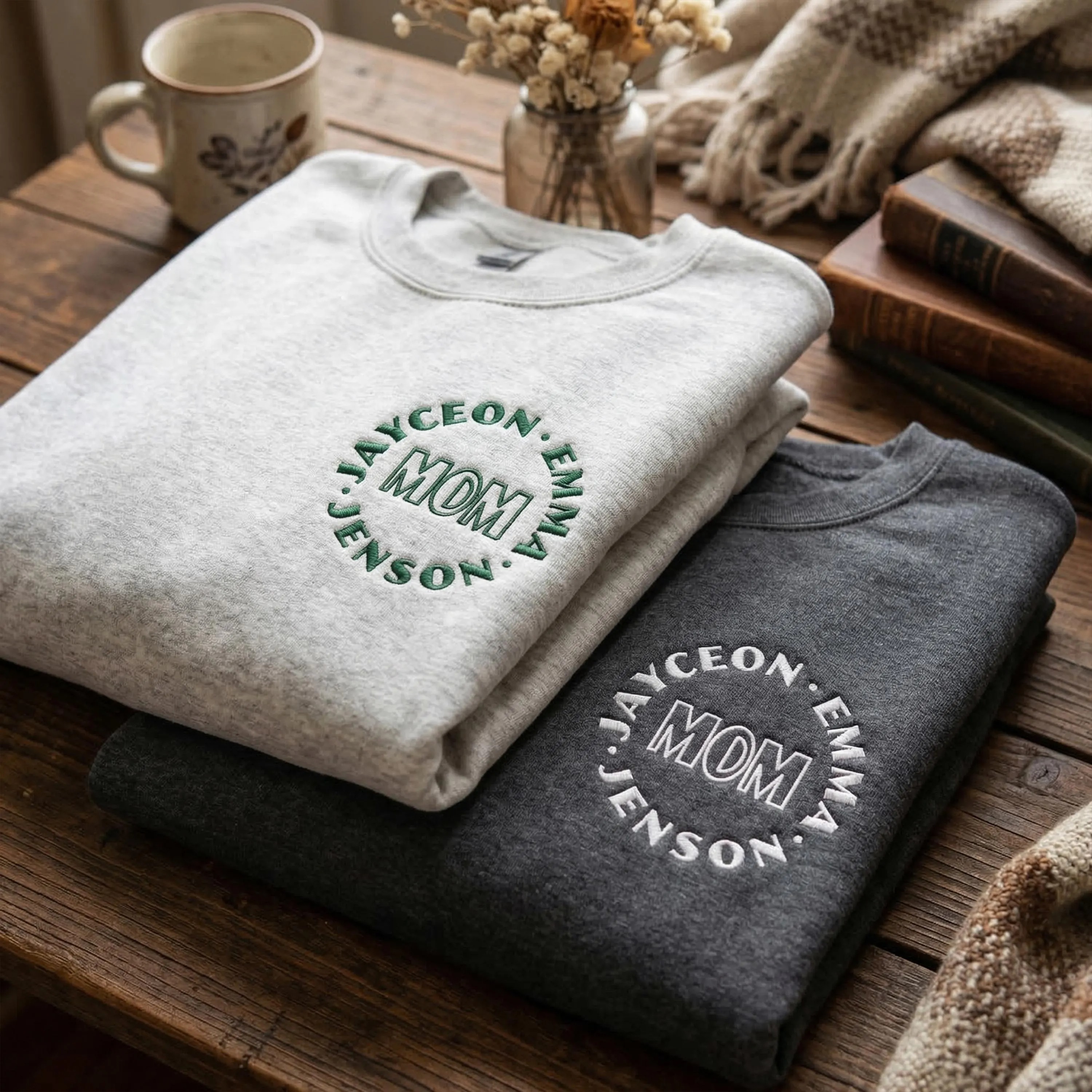 Custom Kids Names around Mom Jumper