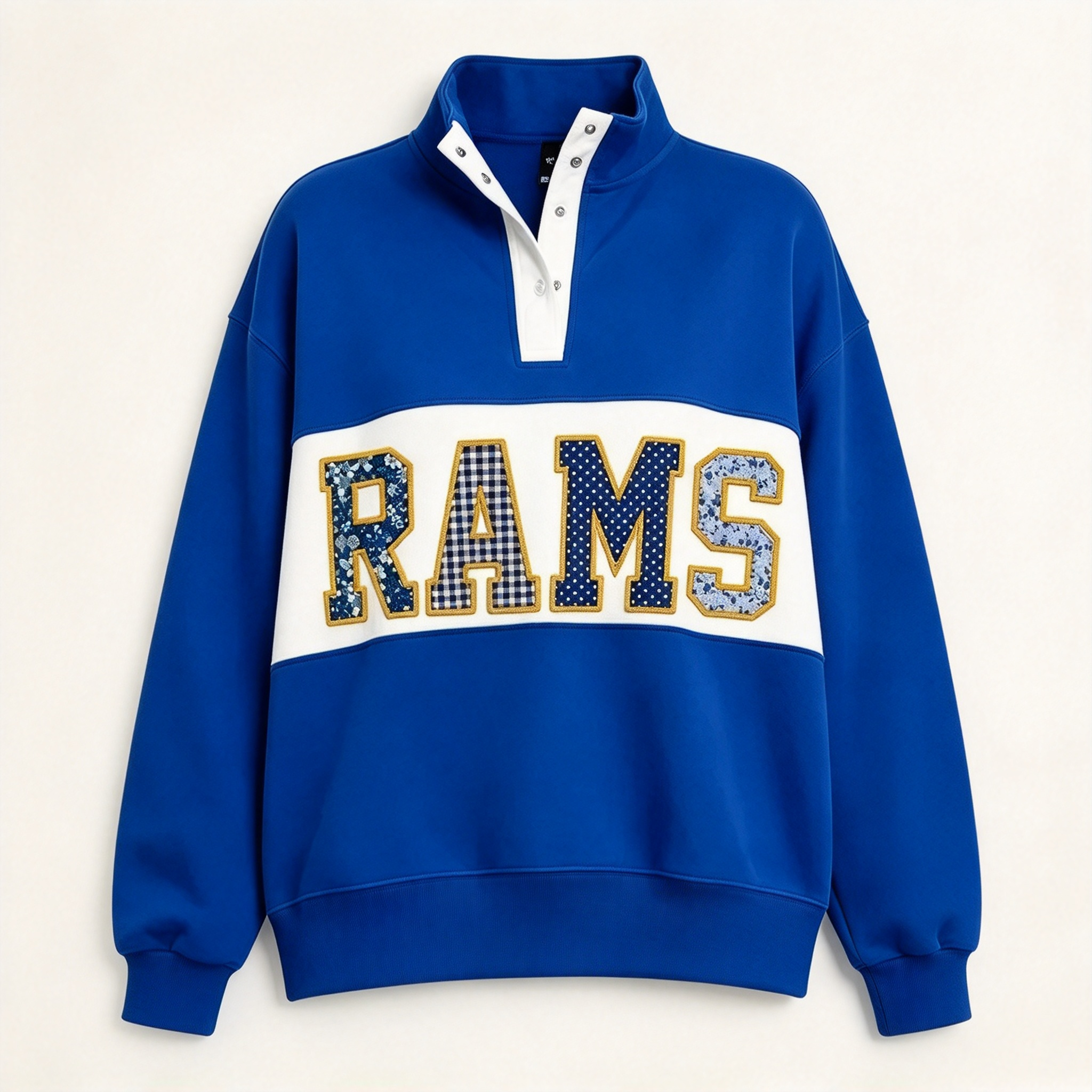 Georgia Bulldogs College Team Name Snap Pullover Sweatshirt