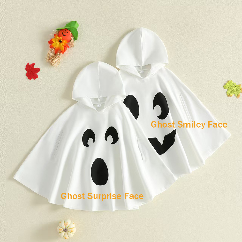 Surprise & Smiley Ghost Hooded Cape