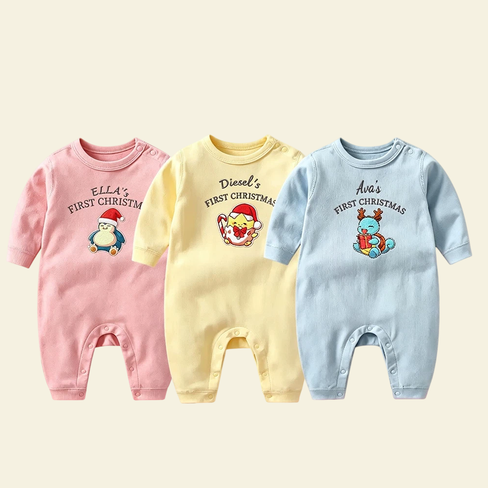 Baby's First Christmas Pokémon Onesie