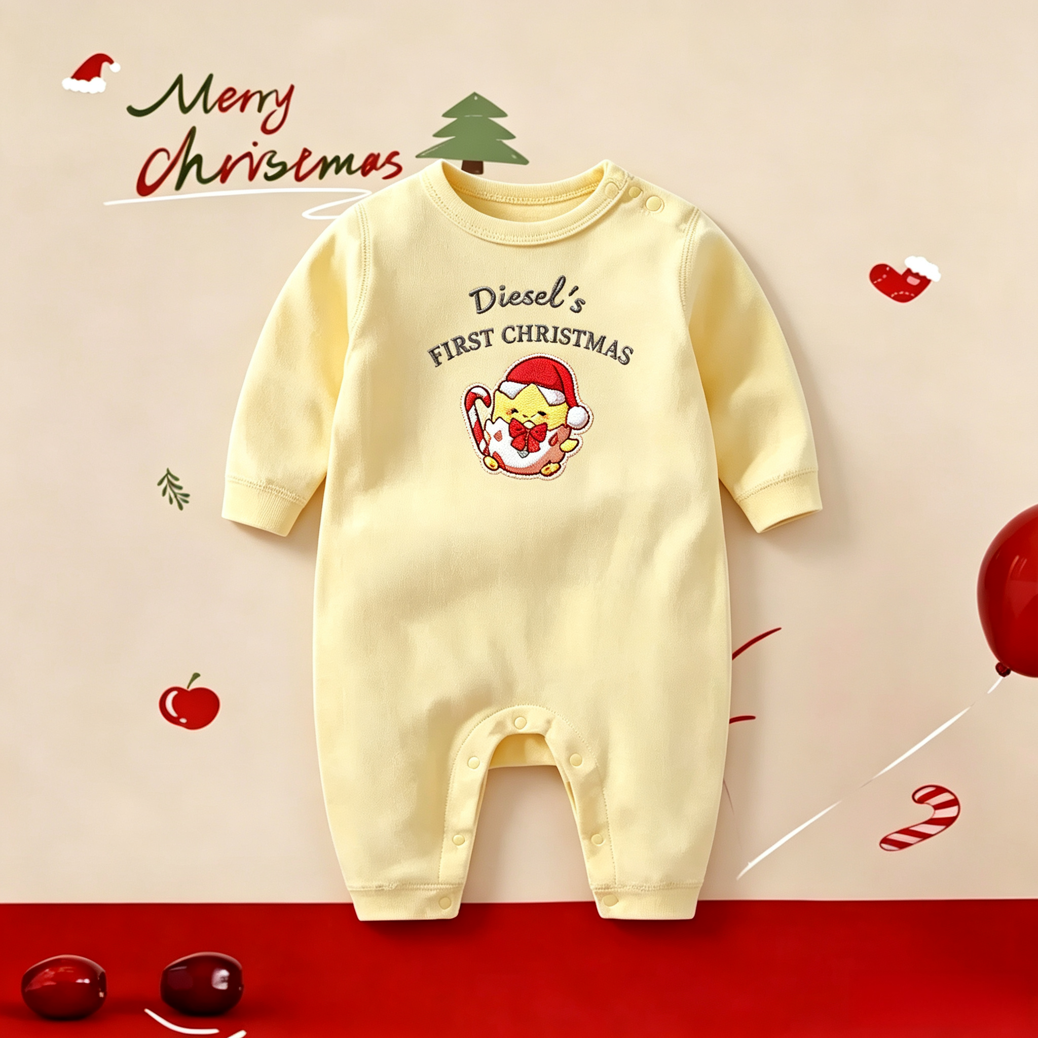 Baby's First Christmas Pokémon Onesie