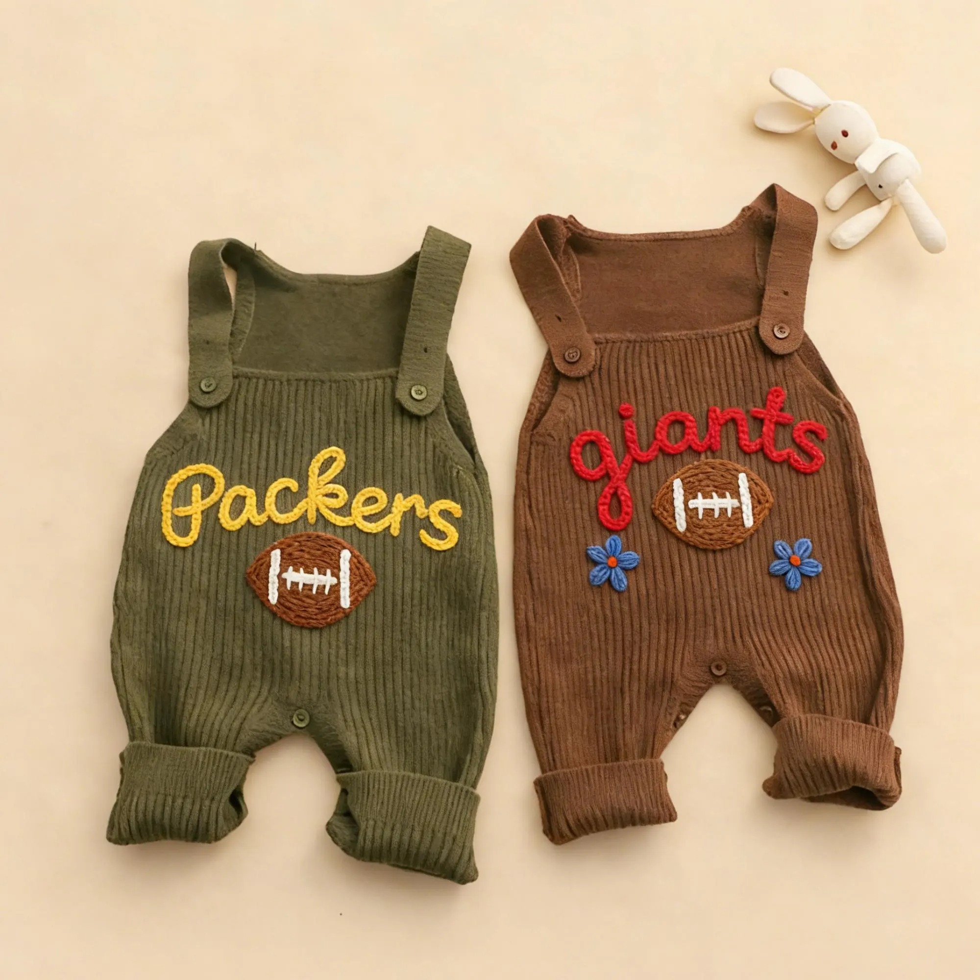 Personalized Baby Football Outfit