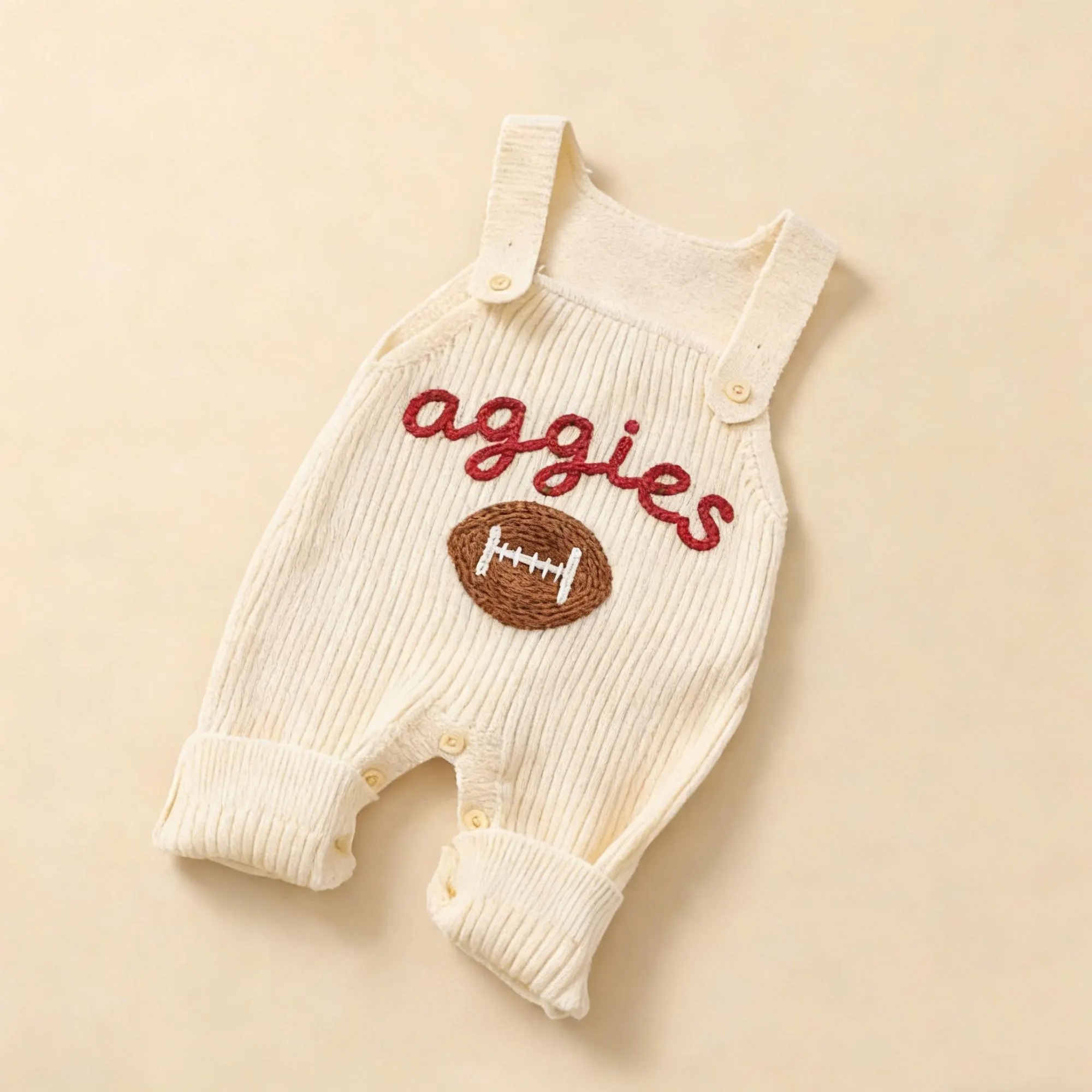 Personalized Baby Football Outfit