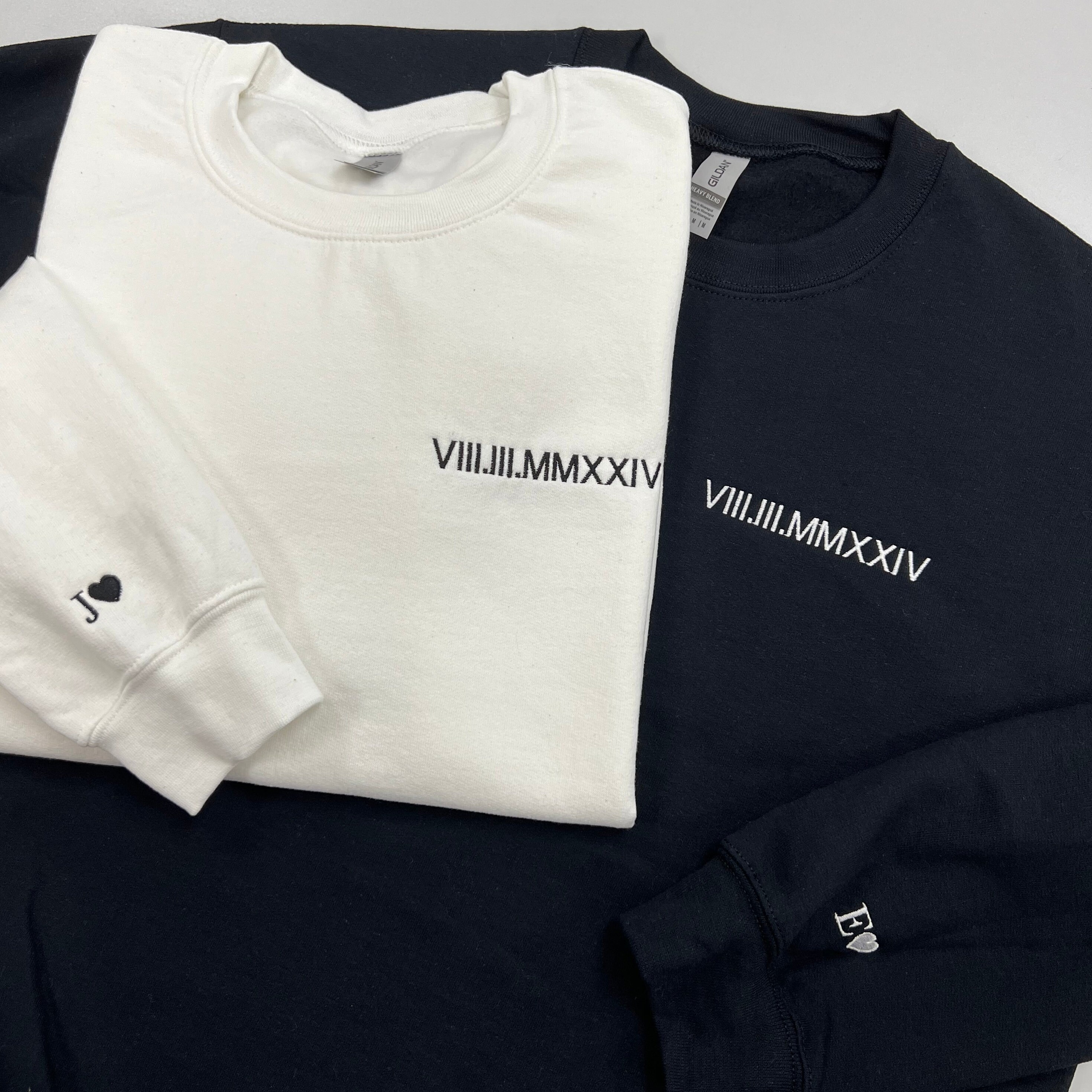 Personalized Roman Numeral V2 Sweatshirt-Gift For Custom