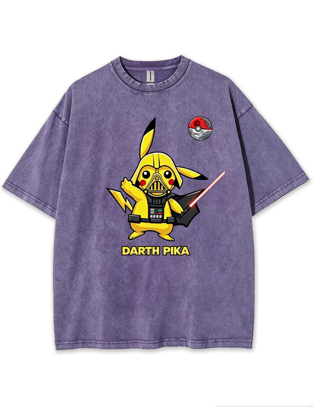 Darth Pika Star Wars Cartoon Tee | Pokemon Anime