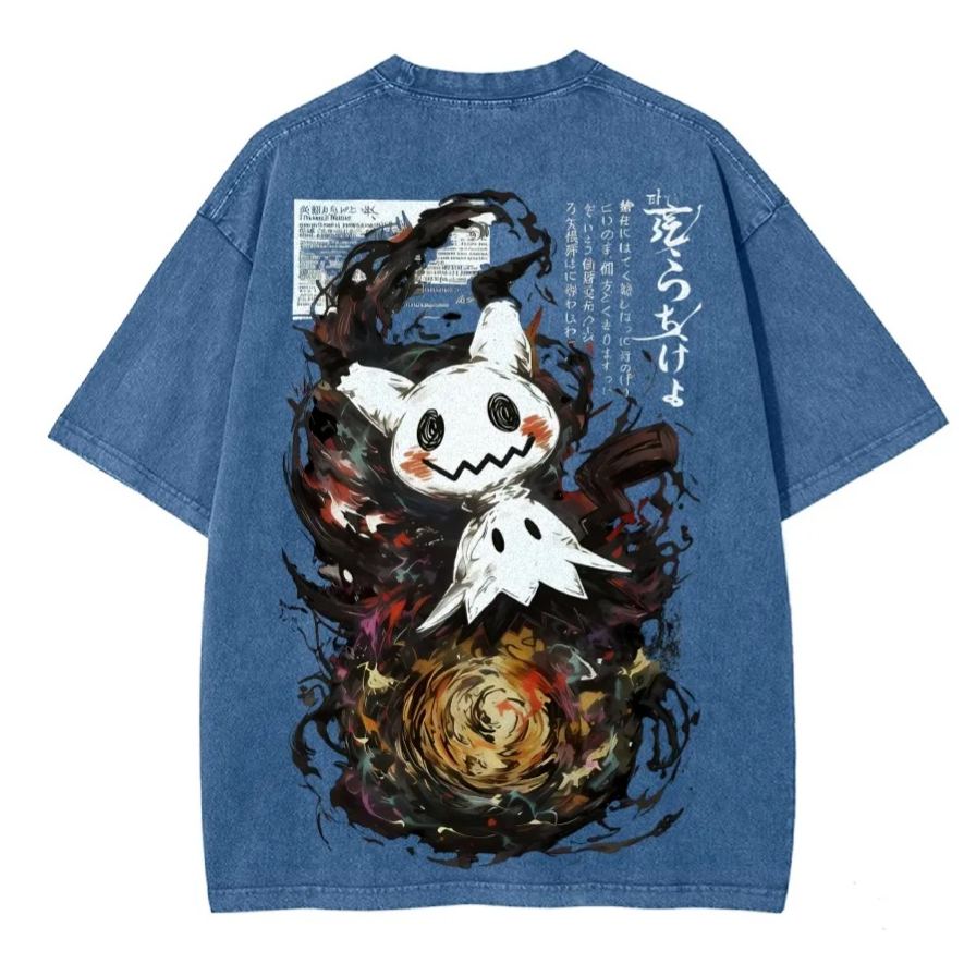 Vintage Oversized T-Shirt Pokémon