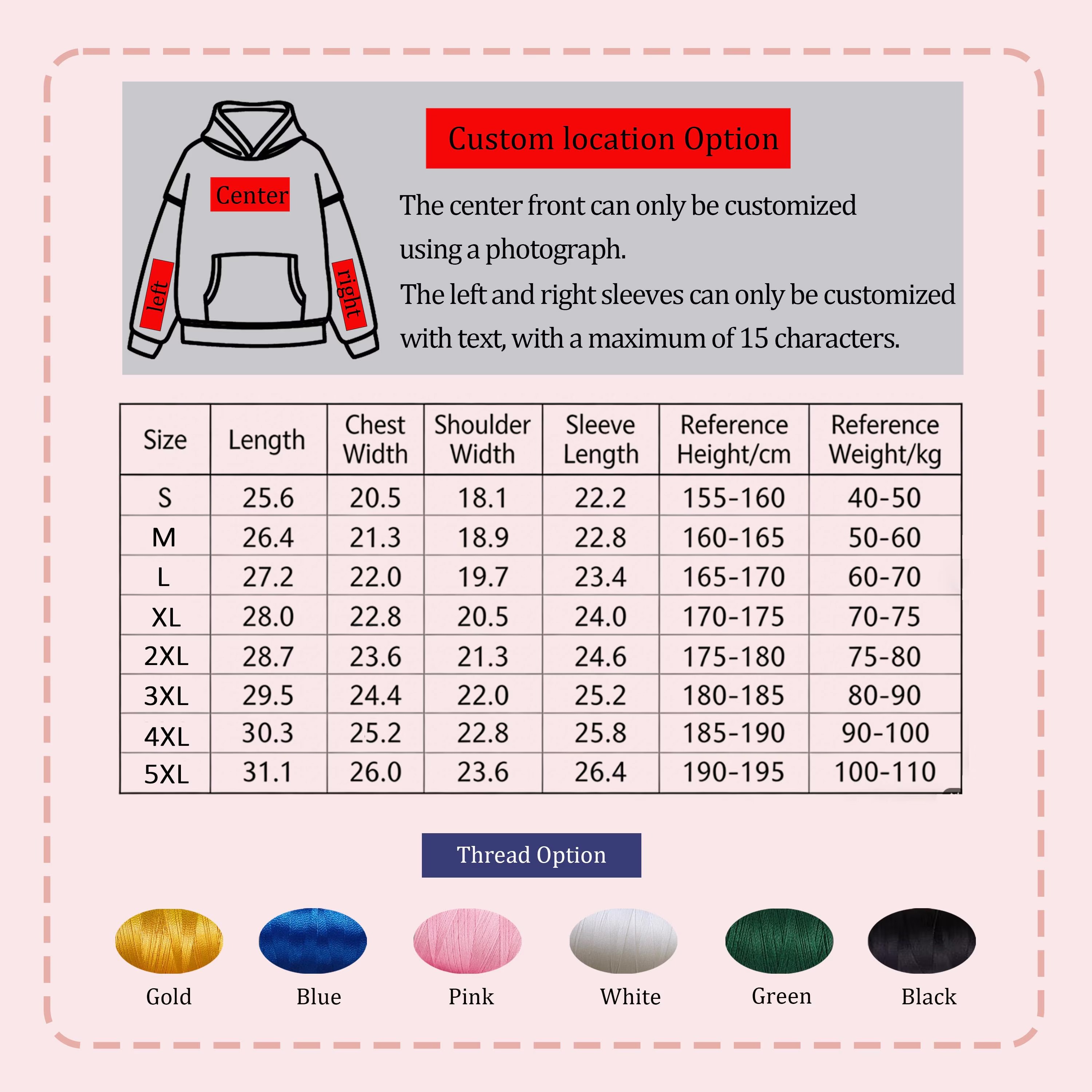 Anniversary LOVE Photo Custom Embroidered Sweatshirt-Gift For Custom