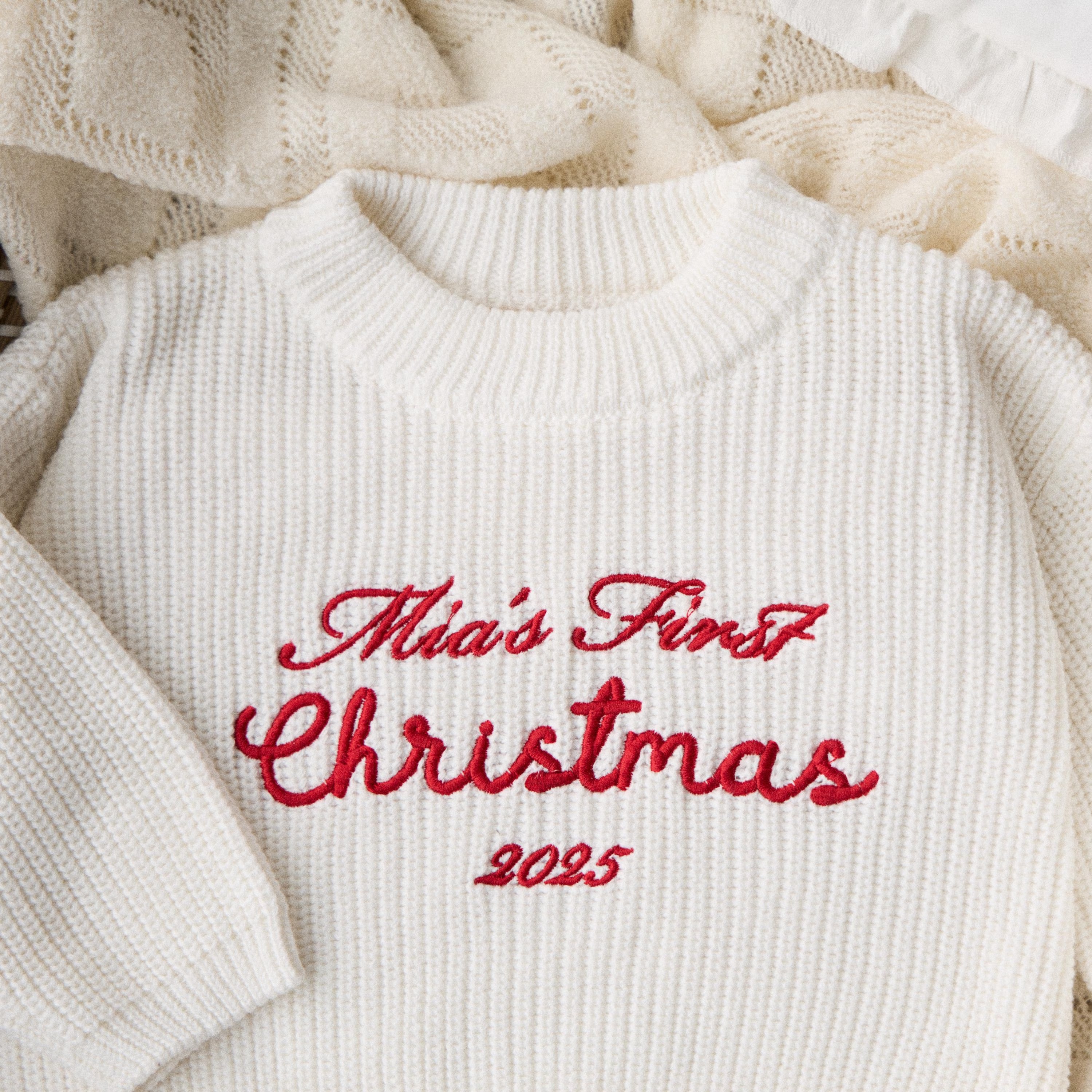 Baby’s First Christmas Sweater