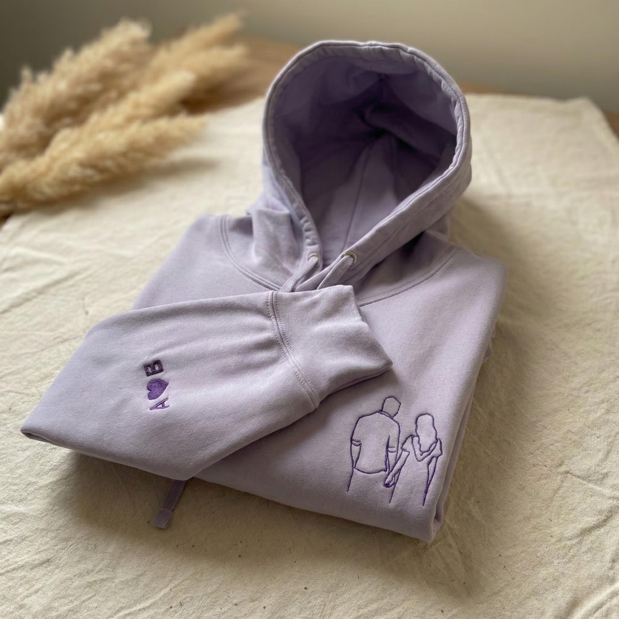 Custom Photo Embroidered Hoodie