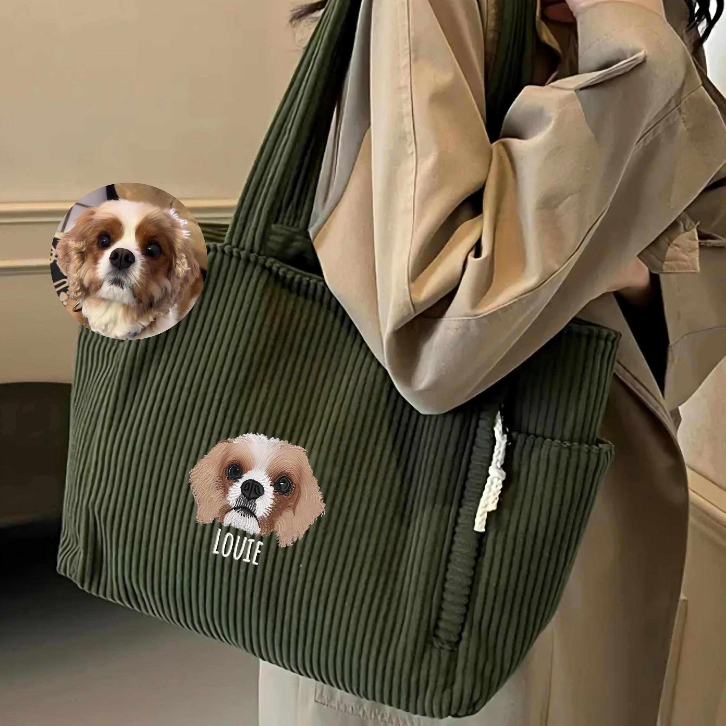 Custom Pet Portrait Tote Bag