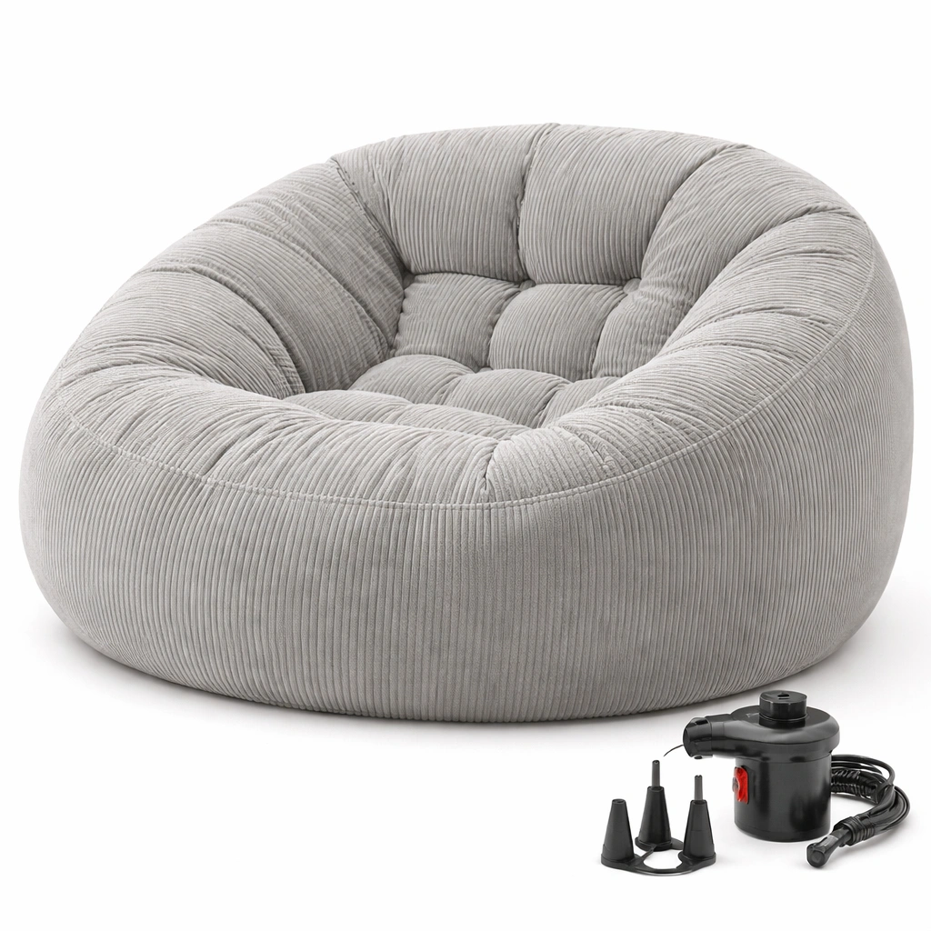 Sitzsack gross mit Pumpe-Zorinae