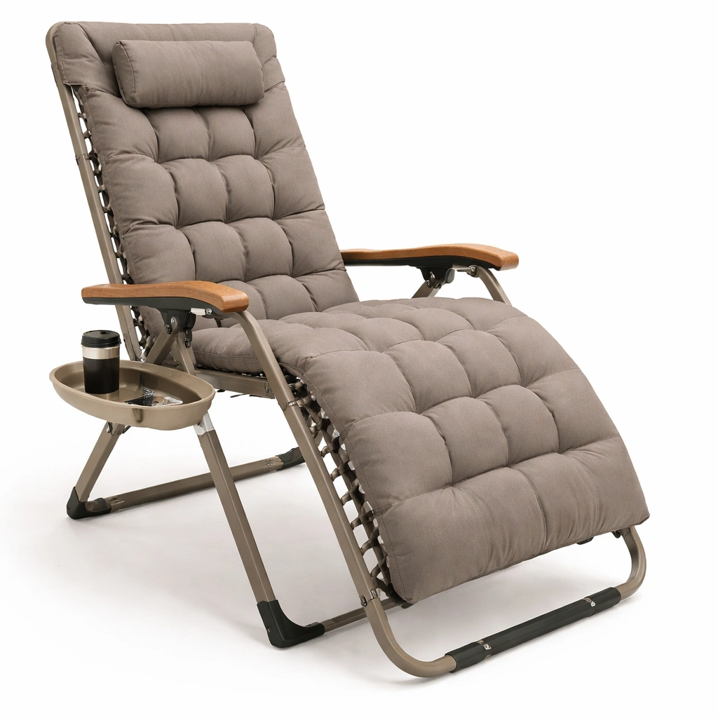 Liegestuhl gepolstert mit Armlehnen-Zorinae