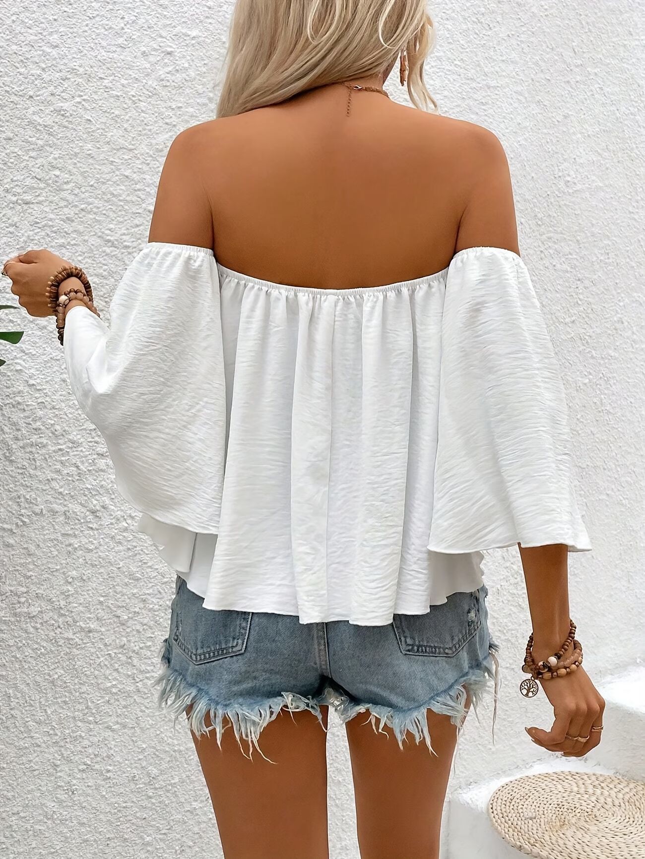 Off-Shoulder Blouse for Women