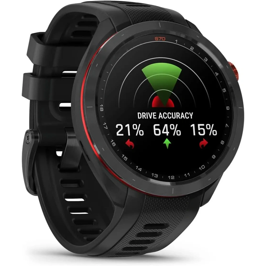 ⛳S70 (White, 42mm) Golf GPS Watch Bundle