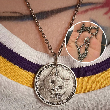 Custom Pet Commemorative Vintage Silver Coins