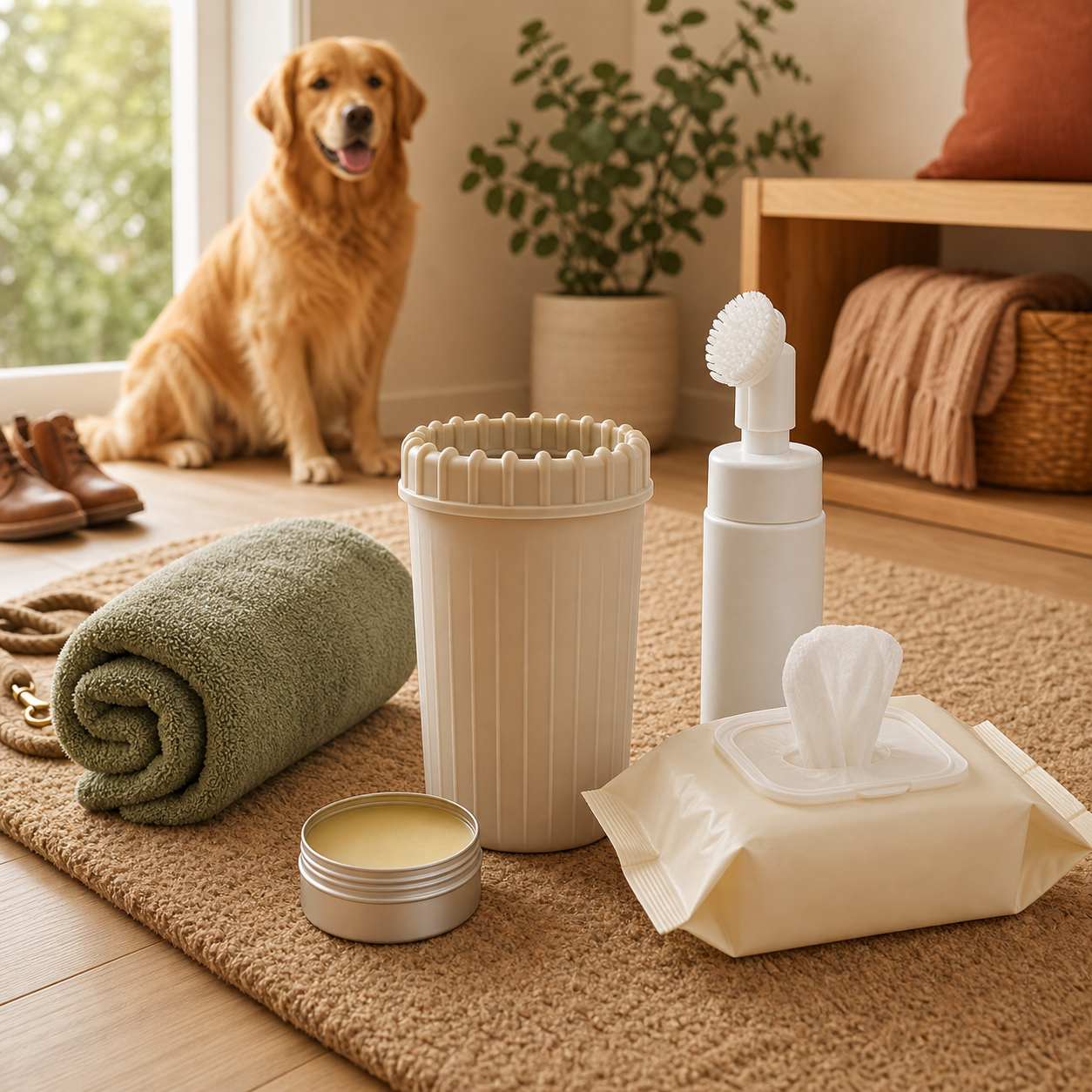Paw Cleaning
