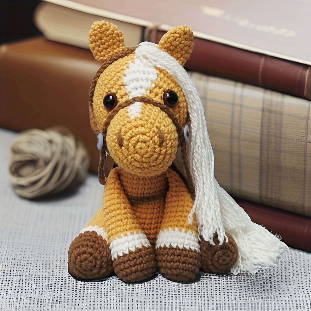 A Beginner'S Crochet Kit Featuring Animal Designs for Adults, Complete with Step-By-Step Video Tutorials. This Knitting Set Is a Charming And Fun Home Decor Piece, Perfect As a Birthday Or Valentine'S Day Gift-Hookcrafted