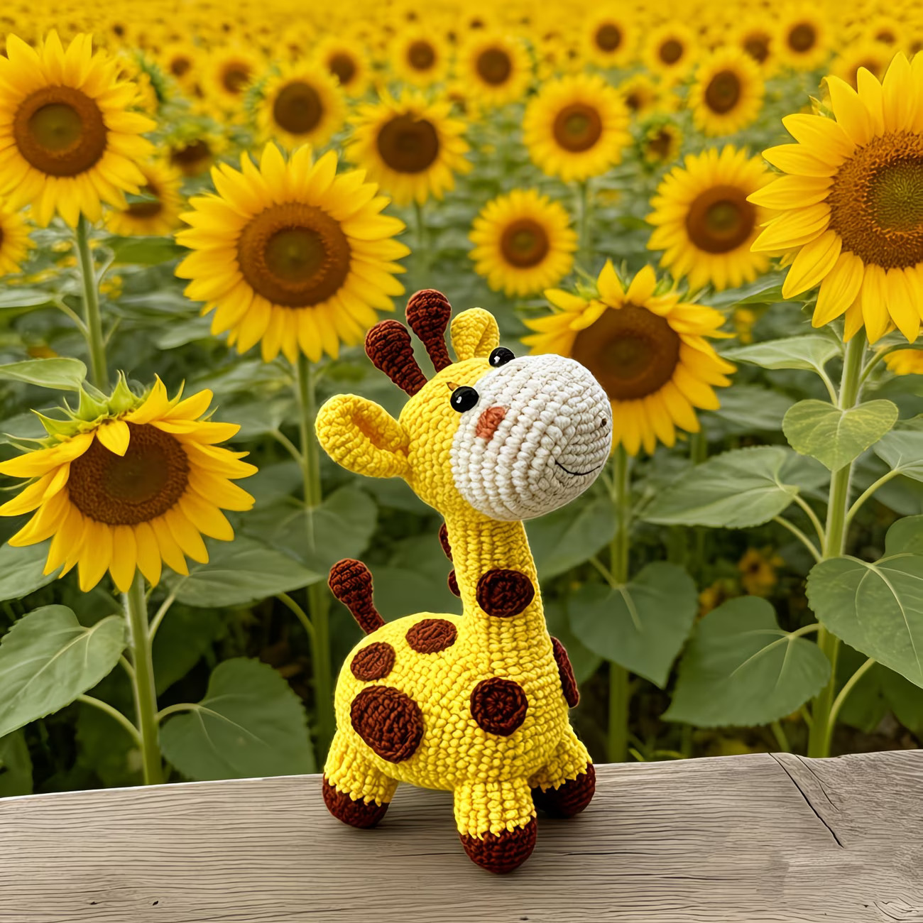 Giraffe Crochet Kit for Beginners | DIY Amigurumi Set with Yarn & Tools | Hookcrafted