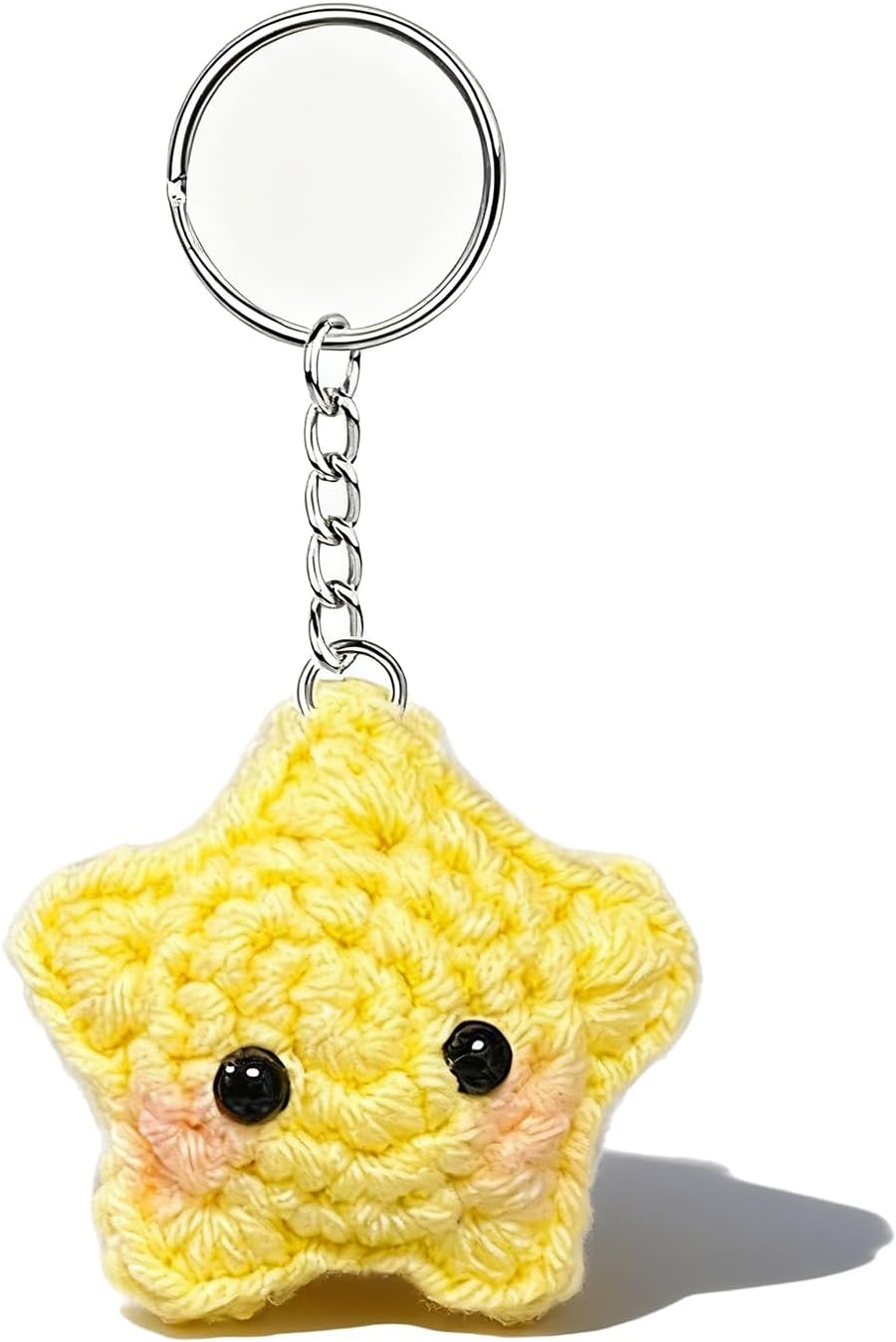 Crochet Keychain Whale Bee Star keychains for Backpacks Cute Bag Charms Purse Charms for Handbags Gifts for Women-Hookcrafted