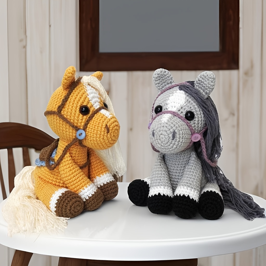 A Beginner'S Crochet Kit Featuring Animal Designs for Adults, Complete with Step-By-Step Video Tutorials. This Knitting Set Is a Charming And Fun Home Decor Piece, Perfect As a Birthday Or Valentine'S Day Gift-Hookcrafted