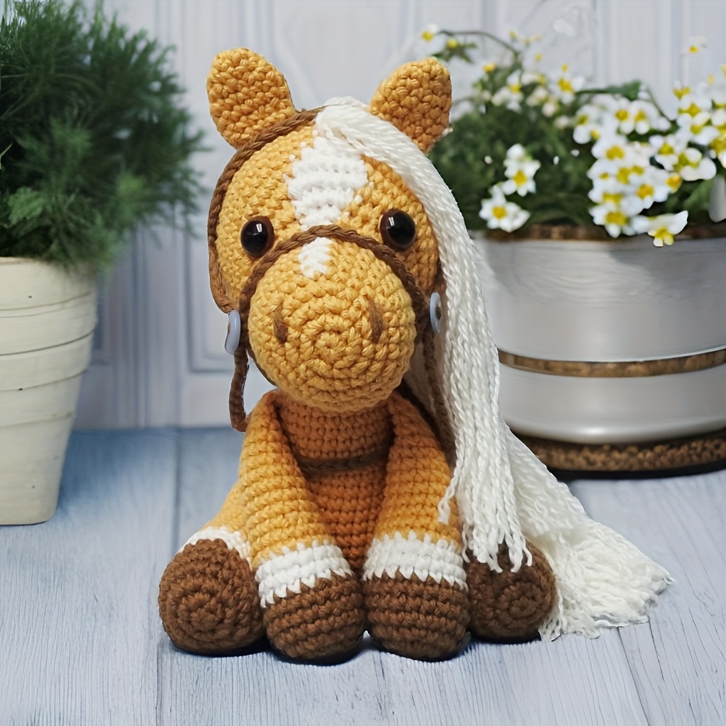 A Beginner'S Crochet Kit Featuring Animal Designs for Adults, Complete with Step-By-Step Video Tutorials. This Knitting Set Is a Charming And Fun Home Decor Piece, Perfect As a Birthday Or Valentine'S Day Gift-Hookcrafted