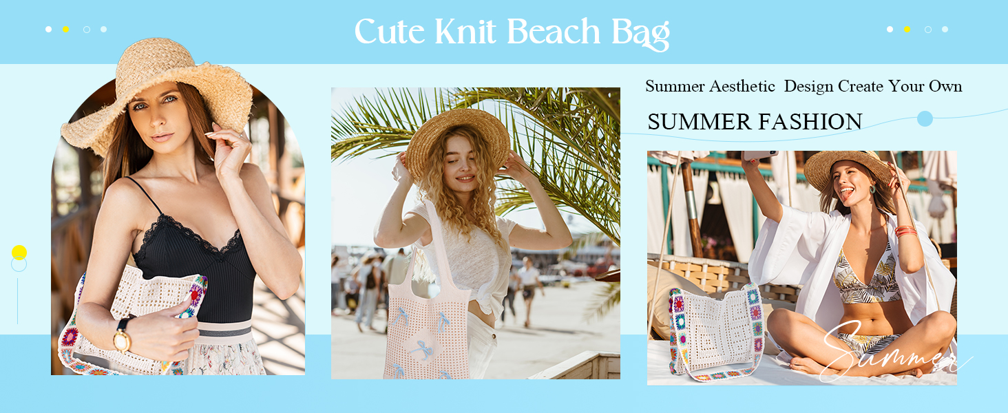 crochet beach bag