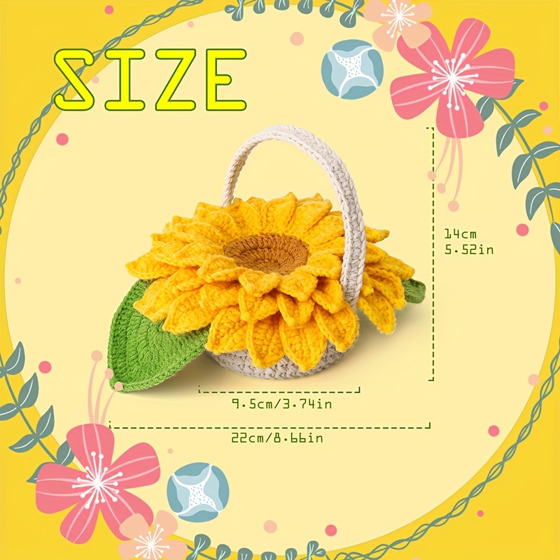 Beginner'S Crochet Set, 5pcs Coaster And Plant Pot Crochet Starter Kit, All-Inclusive Knitting Supplies with Detailed Instructions, Crochet Hooks, And Yarn for Craft Projects-Hookcrafted