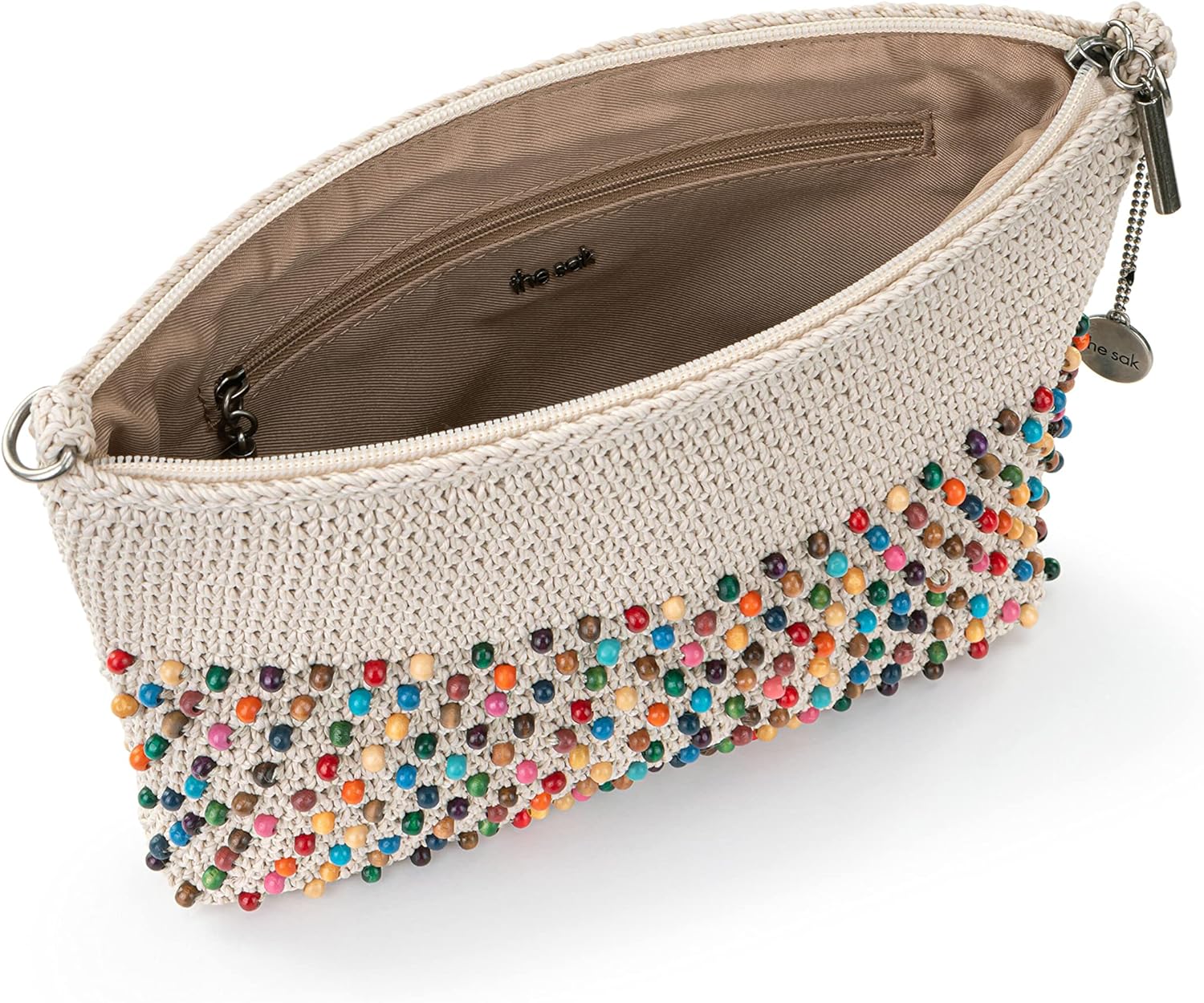 Lumi Convertible Crossbody Purse - Women's Handbag for Everyday & Travel, 3-in-1 Small Crossbody in Crochet & Leather