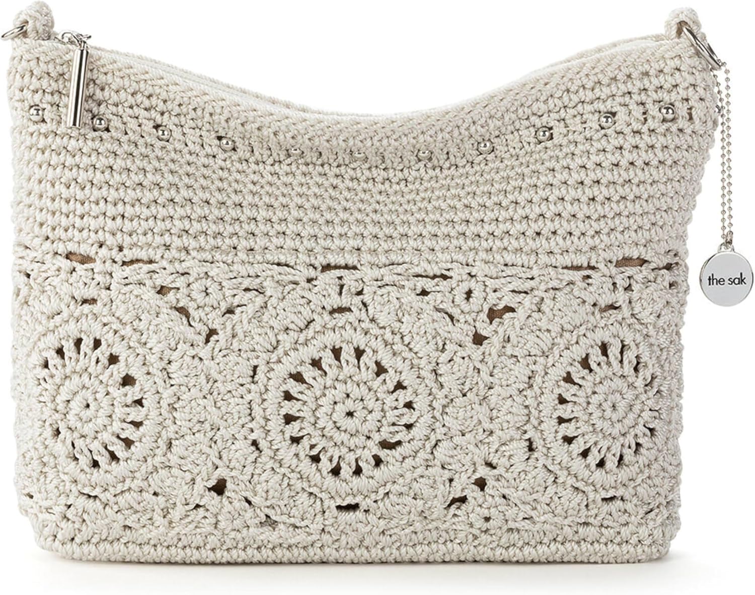 Lumi Convertible Crossbody Purse - Women's Handbag for Everyday & Travel, 3-in-1 Small Crossbody in Crochet & Leather