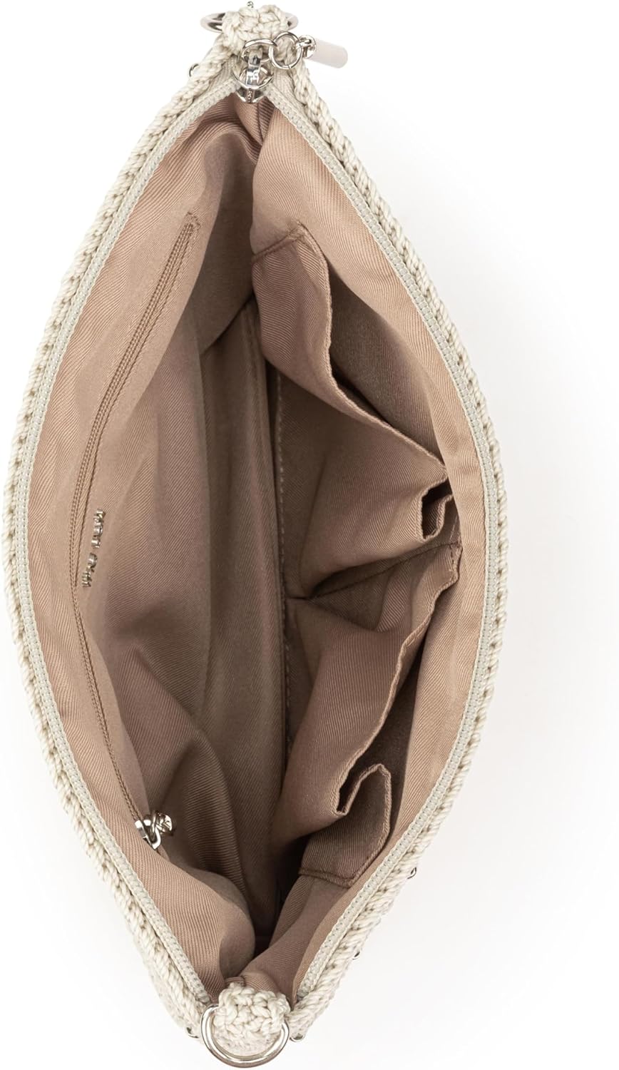 Lumi Convertible Crossbody Purse - Women's Handbag for Everyday & Travel, 3-in-1 Small Crossbody in Crochet & Leather