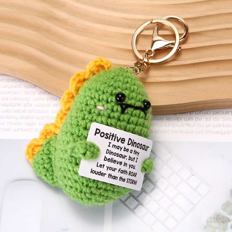 [Copy]Handmade Crochet Lucky Cat Keychain 🐱 | Kawaii Maneki-neko Bag Charm