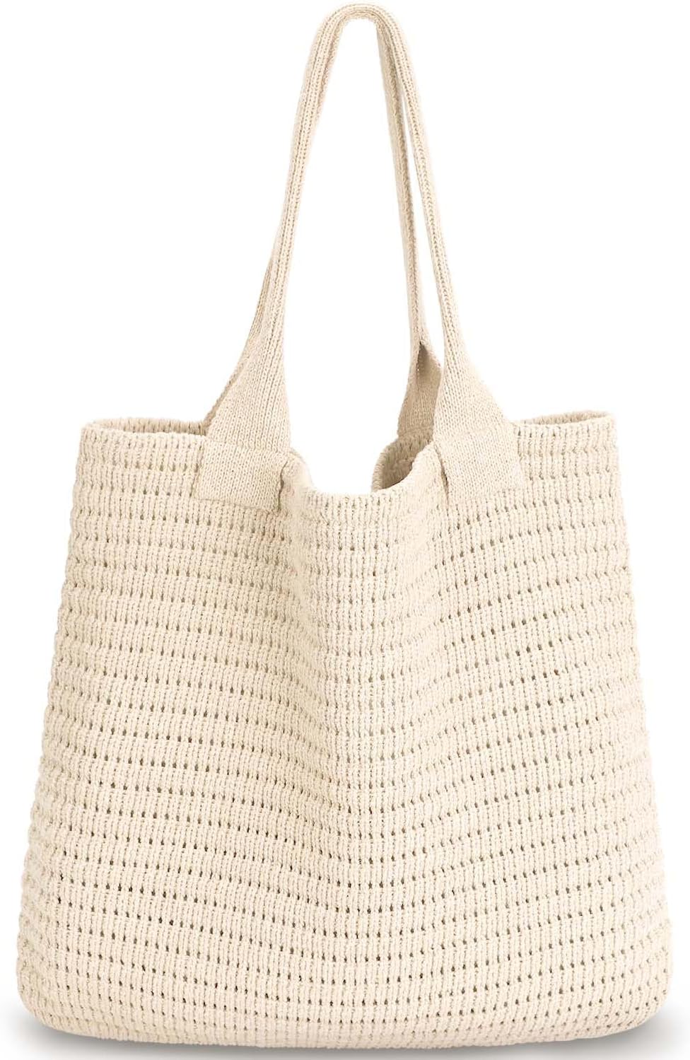 Crochet Bags for Women - Summer Beach Tote, Aesthetic Hippie Knit Bag