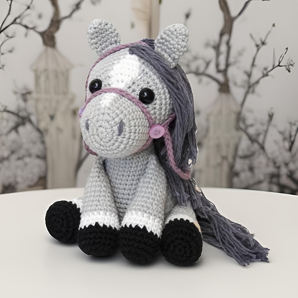 A Beginner'S Crochet Kit Featuring Animal Designs for Adults, Complete with Step-By-Step Video Tutorials. This Knitting Set Is a Charming And Fun Home Decor Piece, Perfect As a Birthday Or Valentine'S Day Gift-Hookcrafted